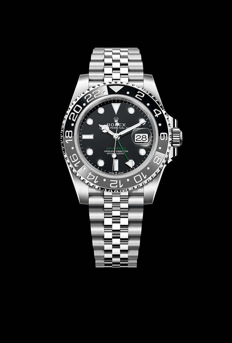 ROLEX GMT MASTER with Rotating dial Black GREY